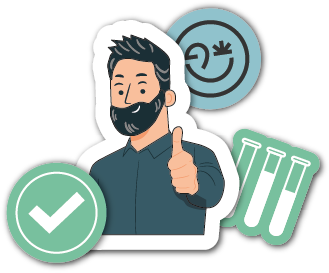 personne avec pouce levé pour illustrer la chronique j'ai testé pour vous 