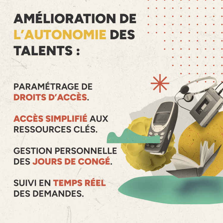 infographie amélioration de l'autonomie des talents