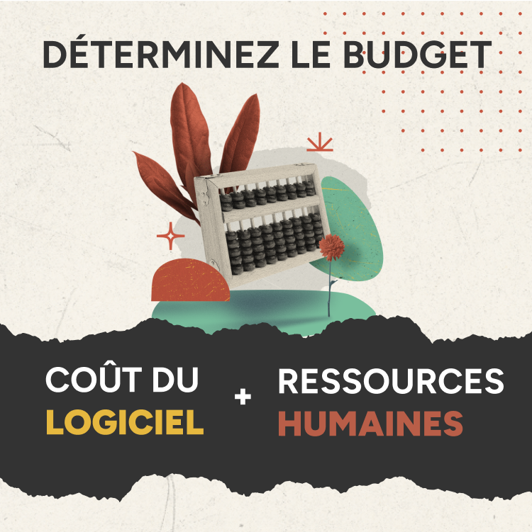 Infographie déterminez le budget 