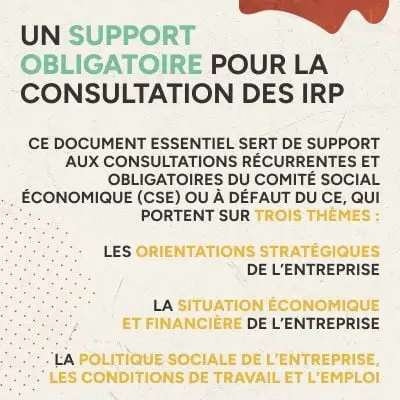 un support obligatoire pour la consultation des IRP