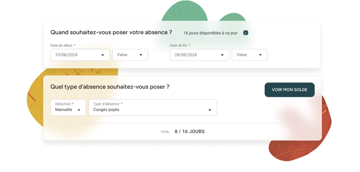 module congés et absences