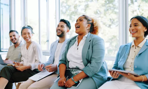 salariés heureux entreprise