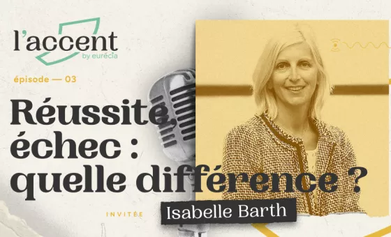 Photo d'Isabelle Barth avec le titre de l'épisode