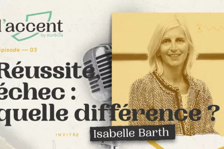 Photo d'Isabelle Barth avec le titre de l'épisode