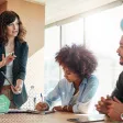 Manager en réunion