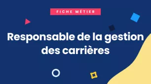 bannière responsable de la gestion des carrières