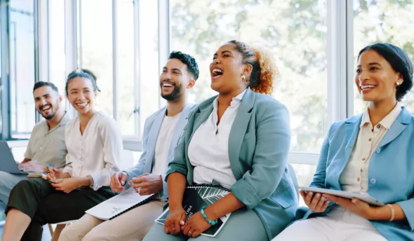 salariés heureux entreprise