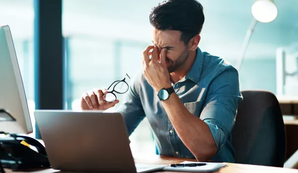 Accidental Manager en proie au stress