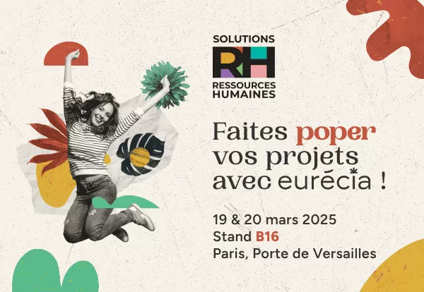 Eurécia au Salon Solutions RH 2025 : faites poper vos projets avec nous ! Eurécia au Salon Solutions RH 2025 : faites poper vos projets avec nous !