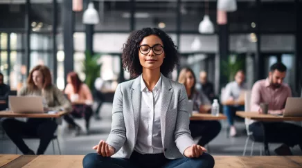 bien-être et méditation au travail