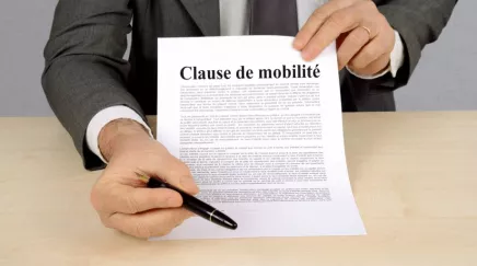 Contrat de travail avec une clause de mobilité