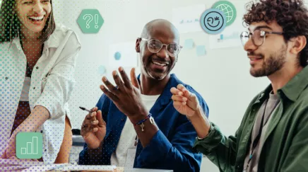 Salariés en réunion discutant de l’organisation quotidienne du travail