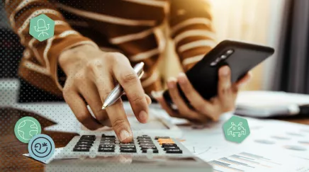 Une personne chargée des calculs