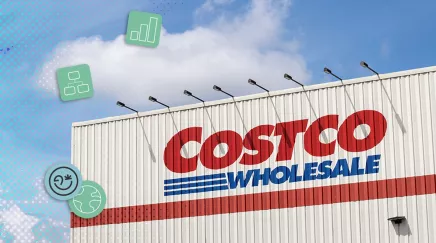 Façade d’un entrepôt Costco, symbole de son engagement en faveur de la diversité aux États-Unis. Tigard, Oregon, USA.