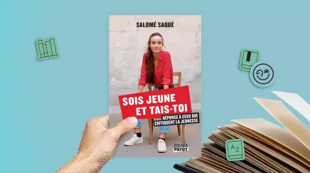Couverture du livre "Sois jeune et tais-toi" de Salomé Saqué, éditions Petite Biblio Payot