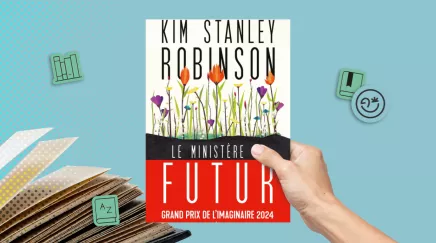 Couverture du roman Le ministère du futur de Kim Stanley Robinson, fiction climatique engagée