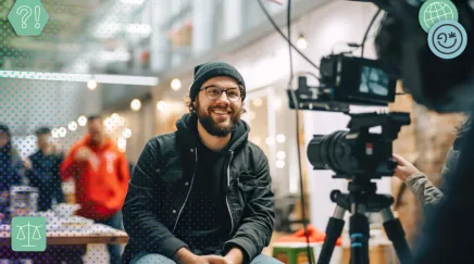 Illustration de WorkTok, le mouvement TikTok où les salariés parlent librement de leur travail