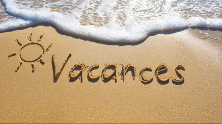 Vacances sur le sable